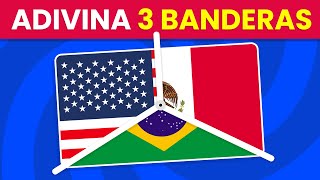 Adivina las Banderas Mezcladas 🔄️👀 - De Fácil a MUY DIFÍCIL 🤯