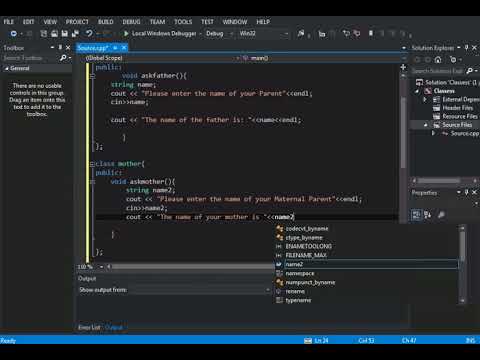 C++ programing multiple classes/objects - YouTube