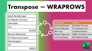 Discover the Hidden Potential of WRAPCOLS and WRAPROWS | Excel Secrets