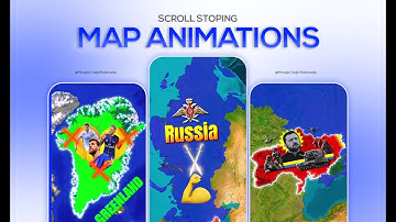 Map Animations Compilations - Portfolio showreel - Xajid multimedia agency