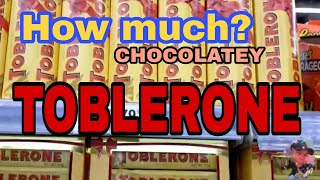 TOBLERONE CHOCOLATES I HOW MUCH? PRICE CANVASS I Window shop l mall tour l Jojo Fami l Philippines