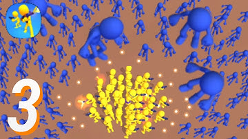 JOIN & STRIKE - gameplay walkthrough PART 3 ( android / ios ) [ STICKMAN SHOOTER GAME ]