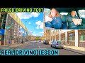 Learner&#39;s First Lesson After Failing Her Driving Test