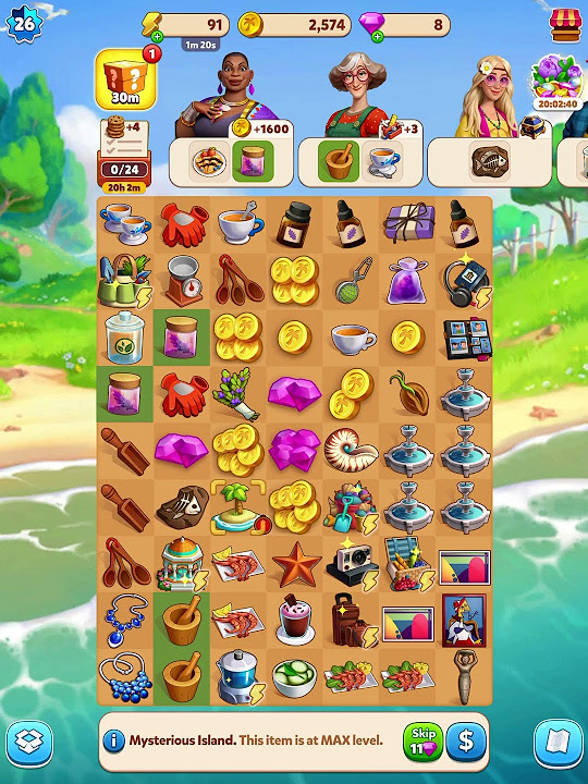 Travel Town Merge Adventure. How to get Mysterious Fossil Part 2 YouTube