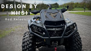 Can am Outlander Rad relocation ( Design by Hiisi )