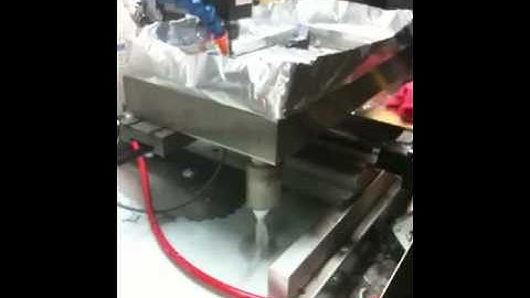 Sherline Cnc Mill making a fixture