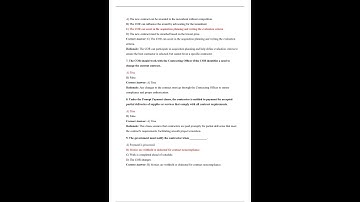 CLC 222 CONTRACTING OFFICER REPRESENTATIVE COR CERTIFICATION EXAM 2025