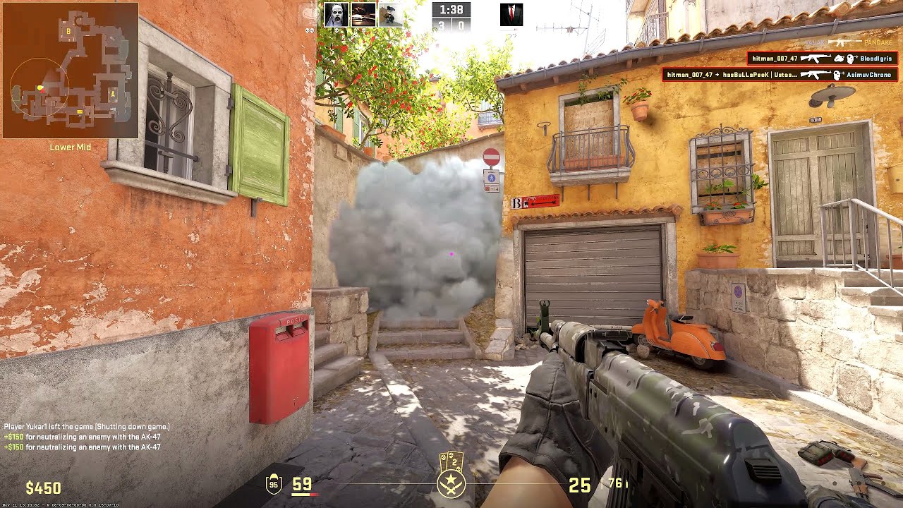 CS2 Inferno Comeback! From 0–4 to 8–6 Win | AK-47 Assassin Drops 18 ...
