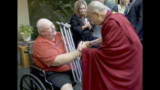 Dalai Lama with Tibetans and Patients at Mayo Clinic