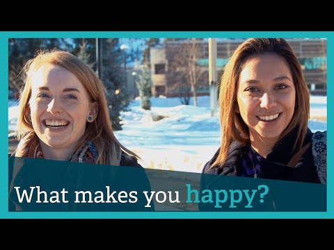What makes you happy on campus? - Thompson Rivers University