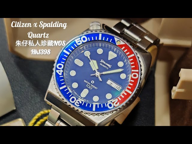 【SPALDING】CITIZEN 1408-394844 ★動作品★ Yahoo!オークション -「spalding スポルディング」(シチズン