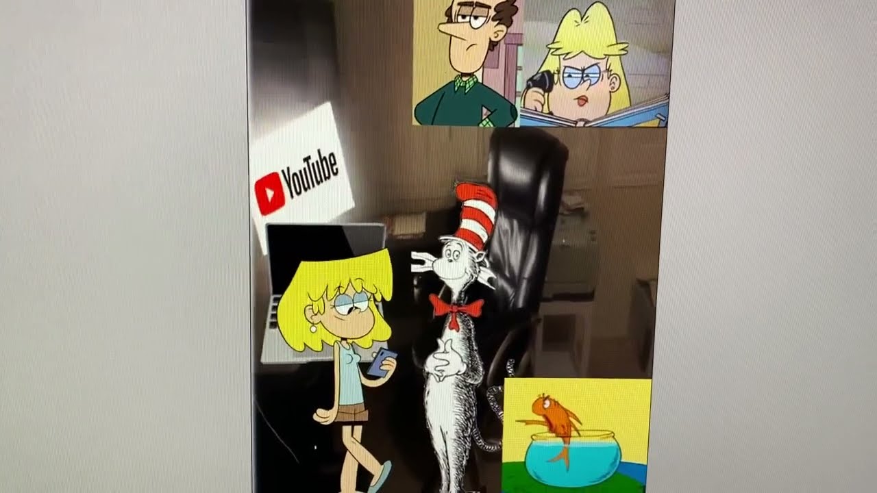 Lori Loud makes a grounded video out of the Cat in the Hat and gets  grounded - YouTube