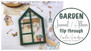 Story behind My Garden Journal / Mini Album / Flip Through