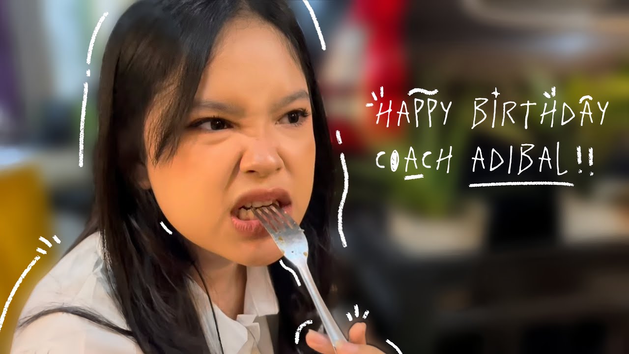 [ NOVIA VLOG ] HAPPY BIRTHDAY (🥳) COACH ADIBAL 
