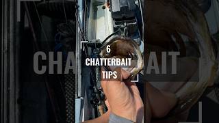 6 PROVEN Chatterbait tips to catch more fish‼️ #fishingtips #bassfishingtips