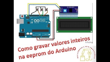Como gravar números inteiros na eeprom do Arduino