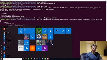 AWS CLI Lambda Function Example