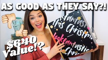 $640?! BEST VALUE YET?! Look Fantastic Advent Calendar Unboxing 2020
