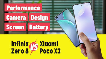 Infinix Zero 8 vs Xiaomi Poco X3 - In depth comparison ⚡ Which one to Buy?