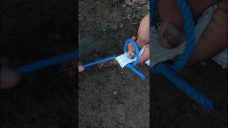 This way of making is very suitable for tents #Lifehacks #rope #knot #shorts #youtubeshorts