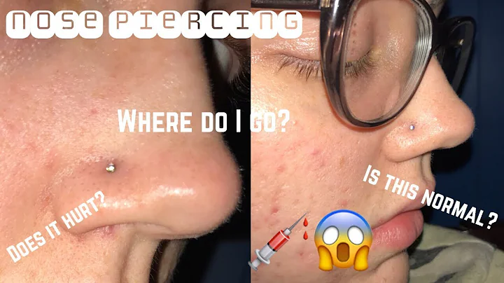 What they dont tell you about nose piercings/ Clea...