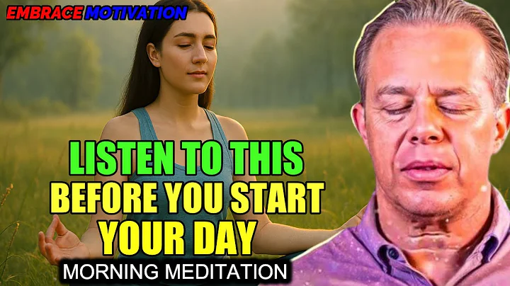 Joe Dispenza - 10 Minutes to Start Your Day Right | Watch This Every Day Guided Morning Meditation.