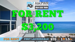 Luxury Oceanfront Living 🌊 3550 Galt Ocean Dr #1004 | Riviera Condo for Rent Fort Lauderdale Tour