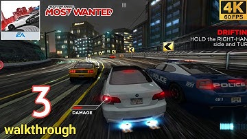 Nfs Most Wanted Gameplay | 4k Ultra Hd 60fps Gameplay | Need For Speed Most Wanted | iOS