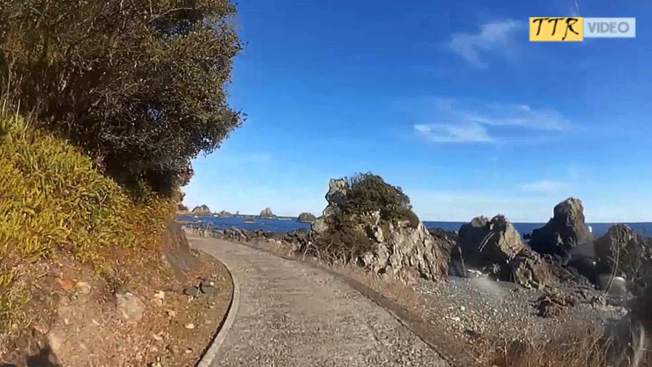 ライダーなら行ってみよう 荒船海岸は必見 Youtube