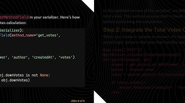 Understanding Total Votes Calculation in Django Serializers for Beginners