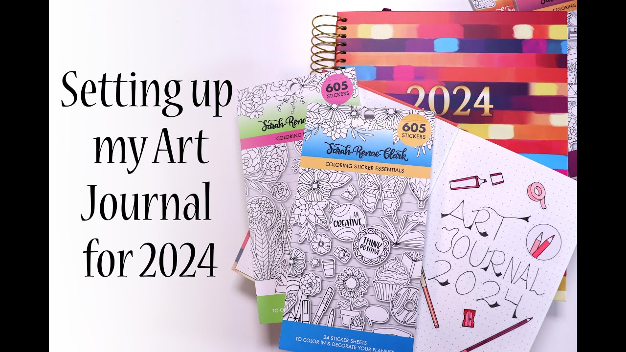 MY ART JOURNEY / Setting up my Art Journal for 2024 - YouTube