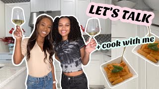 LETS TALK ABOUT genealogy tests, being black in america + cook with me (roasted red pepper rigatoni)