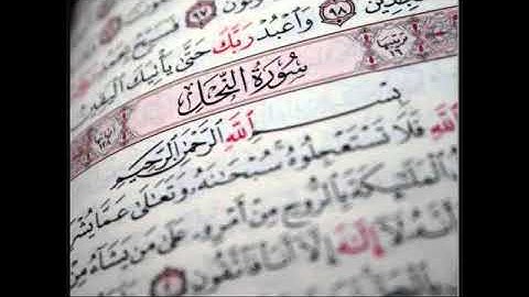 روائع التلاوات | تحبيرات مميزة لما تيسر من سورة النحل ..  -  إبراهيم العسيري