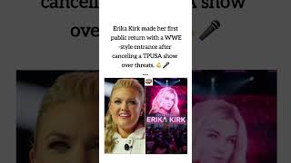 Erika Kirk's first public appearance since cancelation is pure power 💪 #shorts #viral #news