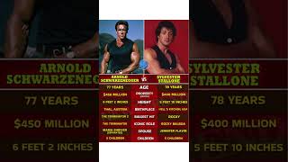Arnold Schwarzenegger Vs. Sylvester Stallone