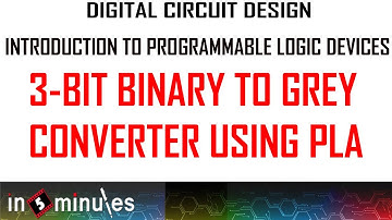 Module5_Vid_20_Introduction to Programmable Logic Devices_3 - Bit Binary to Grey converter using PLA