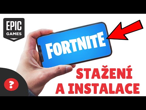 Jak STÁHNOUT a NAINSTALOVAT FORTNITE do TELEFONU (2023) | Návod |  Epic Games  / Telefon