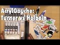 Acrylic Gouache: Turner vs Holbein