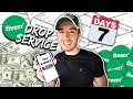 I Tried Fiverr For 7 Days Drop Servicing & Made $____!
