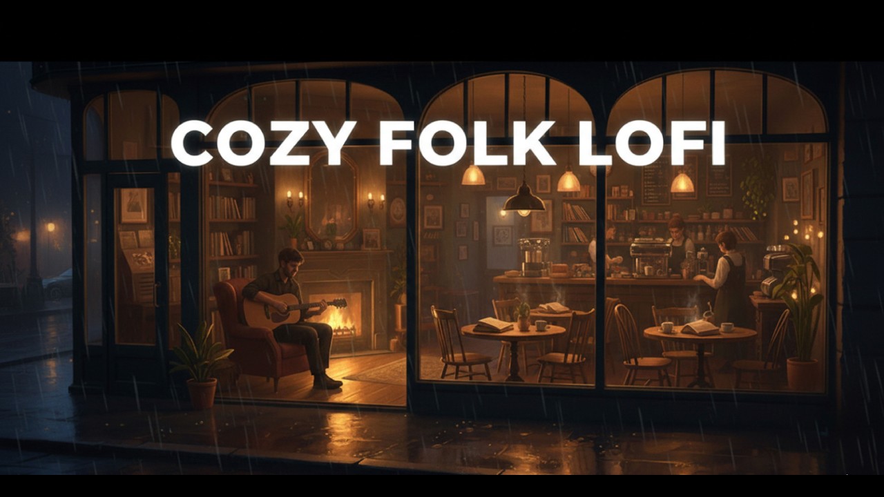 Cozy Folk Lo-Fi Beats 🍂 Acoustic Chill Music for Focus, Study & Relax