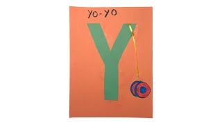How To Create The Letter Y Yo-Yo Craft