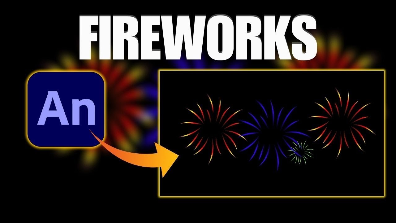 Fireworks Kaise Bnaye Adobe Animate Me | Fireworks Animation| Fireworks ...