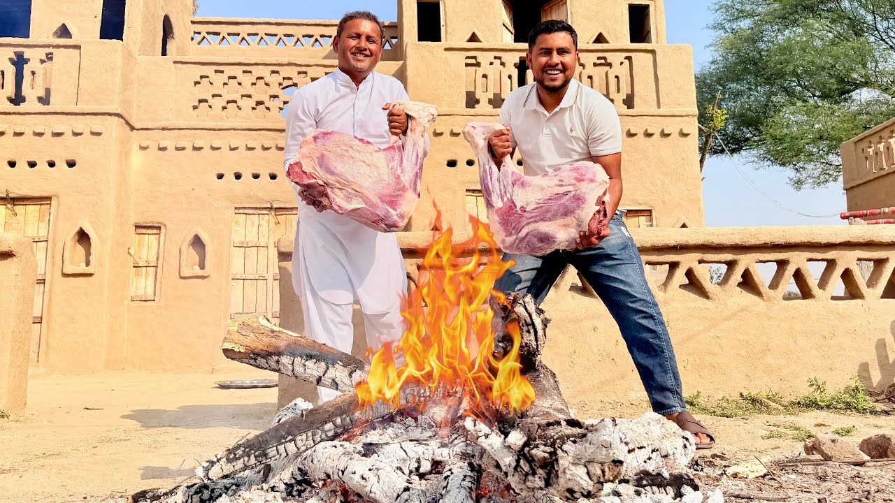 6 часов готовки 2 буйволов в Кери | Мубашир Саддик | Секреты деревенской кухни