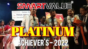 Smart Value Platinum Achievers 2022 | Smart Value Recognition Program 2022