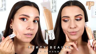 NEW! FENTY BEAUTY PRO FILT'R HYDRATING FOUNDATION | Review + 9 Hour Wear Test | Jackie Ann screenshot 1