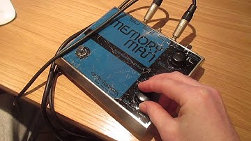 ELECTRO HARMONIX 1970s MEMORY MAN DEMO