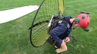 Paramotor video First and Second Flight!