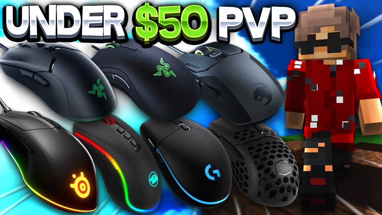 Top 7 BEST BUDGET PvP Mice For Minecraft PvP 2021 | Butterfly & Jitter  Clicking! (Under $50) - YouTube