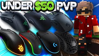 Top 7 BEST BUDGET PvP Mice For Minecraft PvP 2021 | Butterfly & Jitter Clicking! (Under $50)