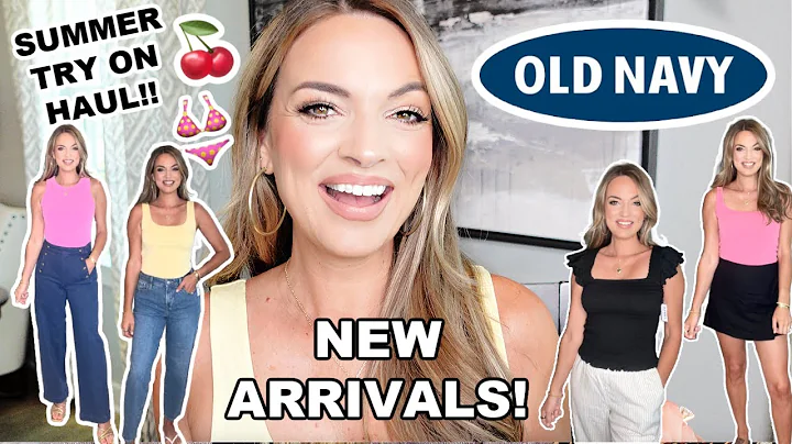 OLD NAVY SUMMER TRY ON HAUL 2025! EASY *CASUAL* OUTFITS FOR THE EVERYDAY GIRL!